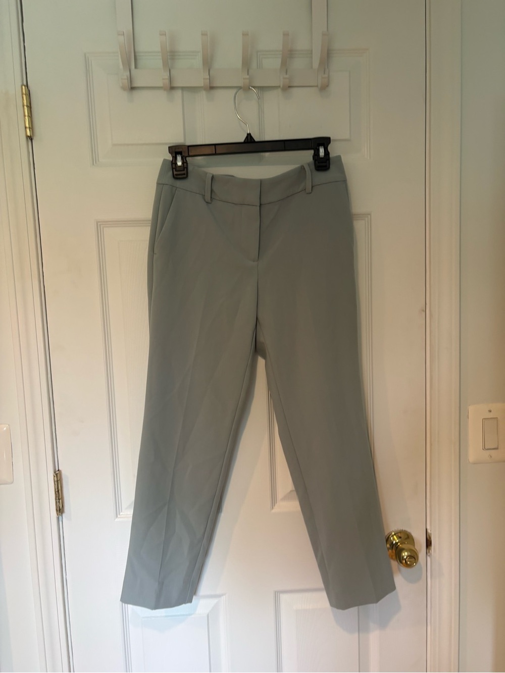 Ann Tailor Women’s Dress Pants — Light green/blue